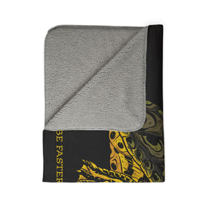 War Turtle Fleece Sherpa Blanket