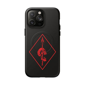 Pierced (Red) Tough Magnetic Phone Case - iPhone
