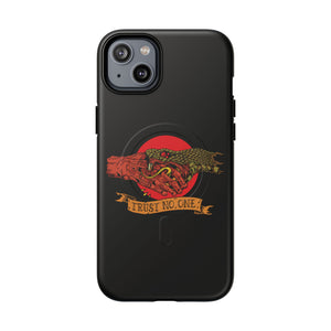 Trust No One Tough Magnetic Phone Case - iPhone