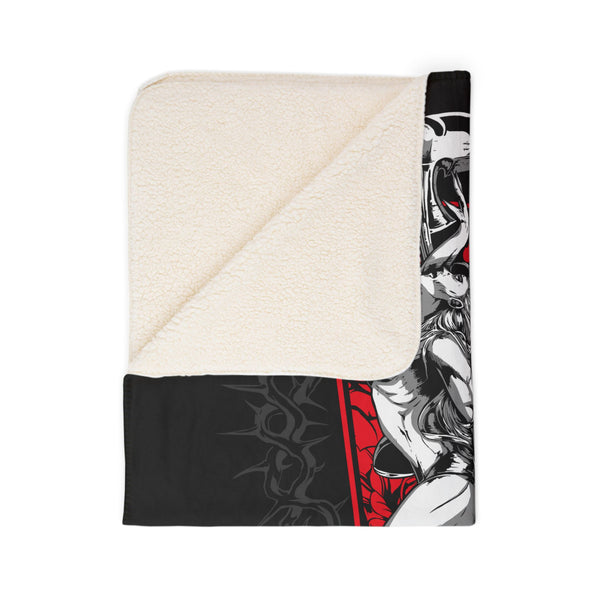 Crypt Countess V2 Fleece Sherpa Blanket