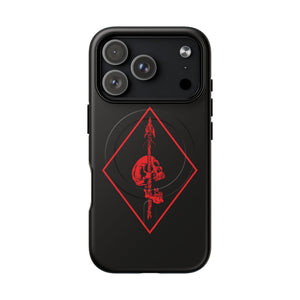Pierced (Red) Tough Magnetic Phone Case - iPhone