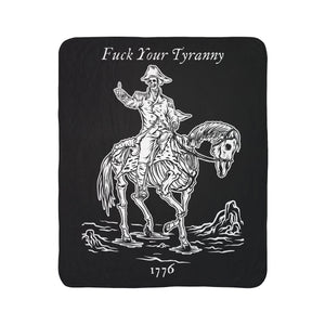 Pissed off Georgie Fleece Sherpa Blanket