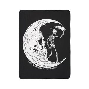 Through the Darkness Fleece Sherpa Blanket