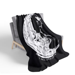 Through the Darkness Fleece Sherpa Blanket