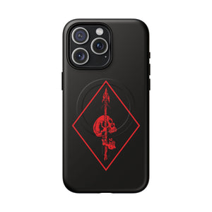 Pierced (Red) Tough Magnetic Phone Case - iPhone