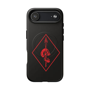 Pierced (Red) Tough Magnetic Phone Case - iPhone