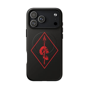 Pierced (Red) Tough Magnetic Phone Case - iPhone