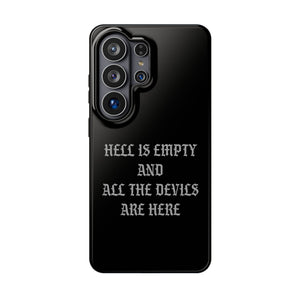 Hell is Empty (Gray) Samsung Magnetic Impact-Resistant Case