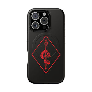 Pierced (Red) Tough Magnetic Phone Case - iPhone