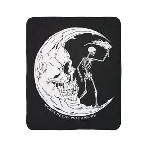 Through the Darkness Fleece Sherpa Blanket