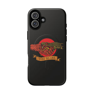 Trust No One Tough Magnetic Phone Case - iPhone