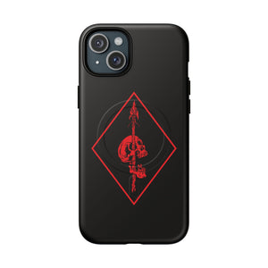 Pierced (Red) Tough Magnetic Phone Case - iPhone