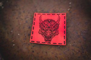 Oni Leather Patch