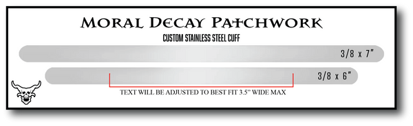 Custom Stainless Steel Cuff