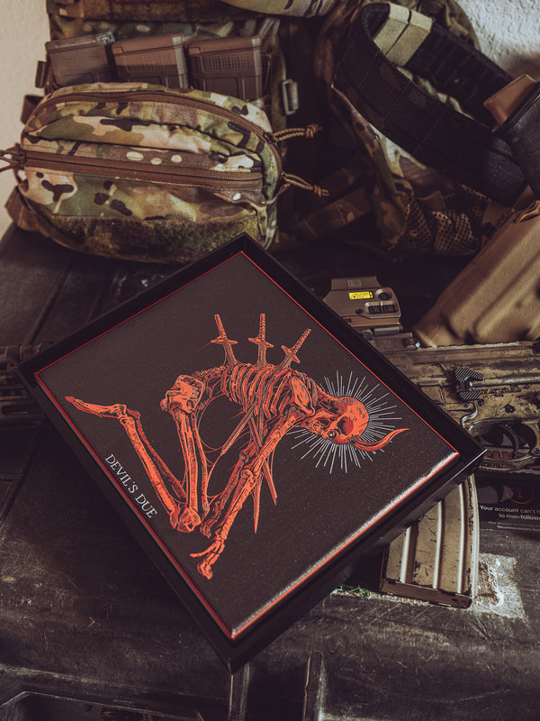Devil's Due Canvas Print