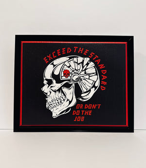 Exceed the Standard Canvas Print