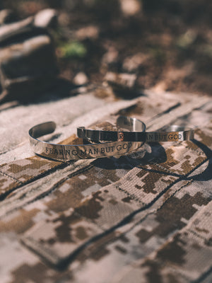 Fear No Man Stainless Steel Cuff
