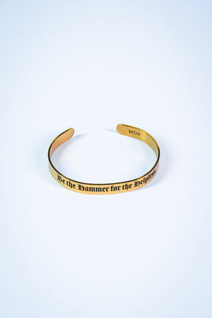 Be the Hammer Stainless Steel Cuff
