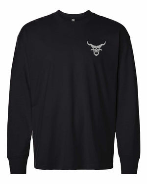 Hell is Empty Oversized Heavyweight Long Sleeve Shirt