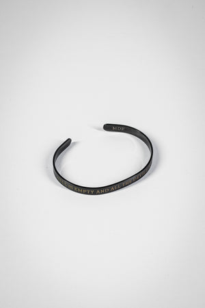 Hell is Empty Stainless Steel Cuff