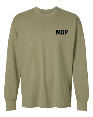Dead Inside Oversized Heavyweight Long Sleeve Shirt