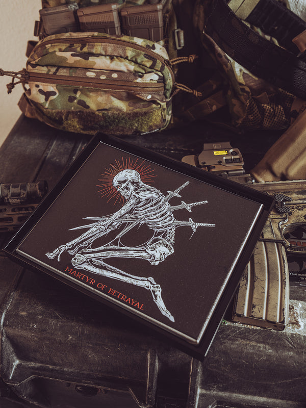 Martyr of Betrayal Canvas Print