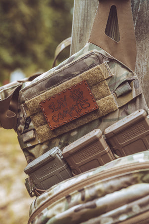 Slay Commies Leather Patch