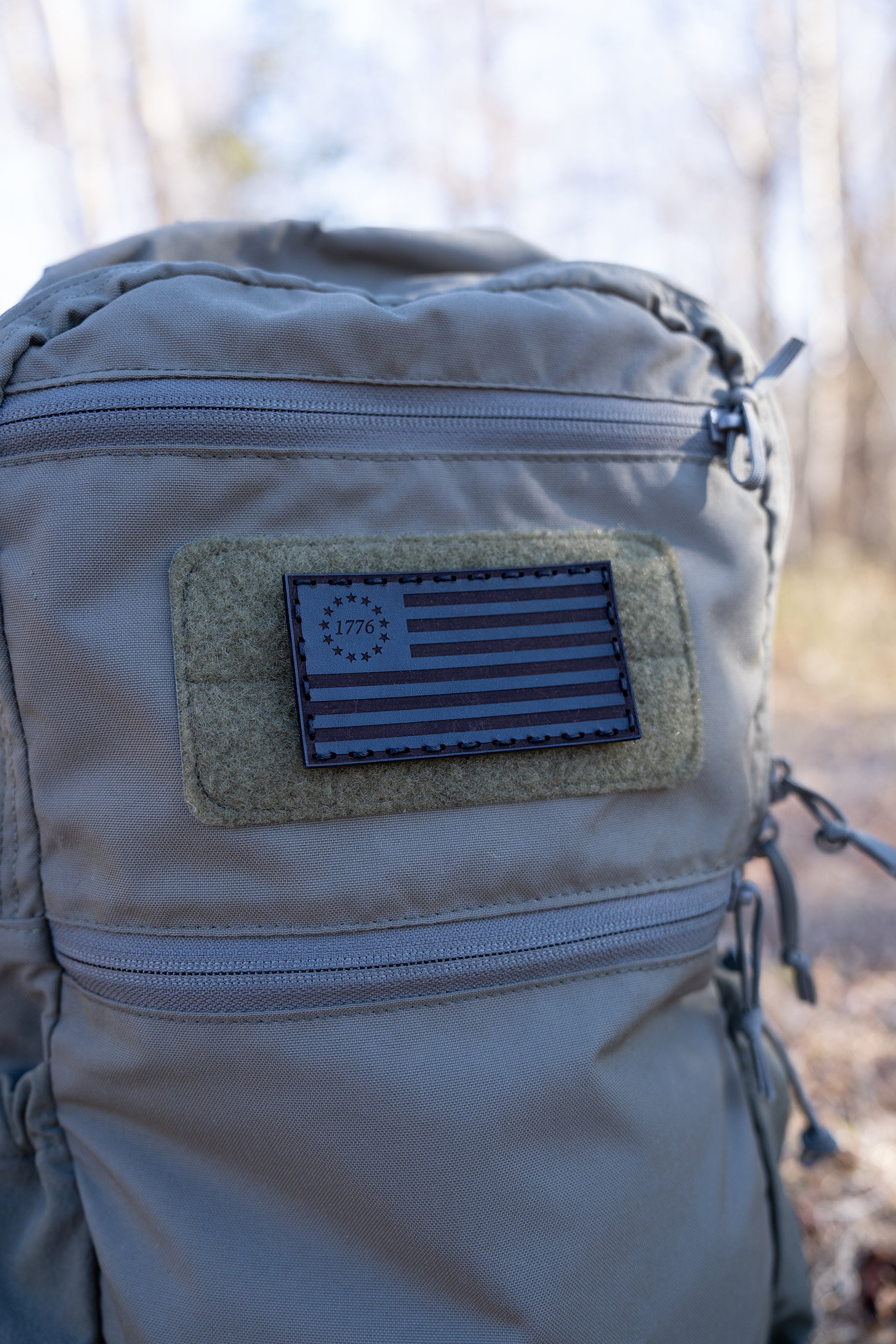 Betsy Ross Flag Leather Patch – Moral Decay Patchwork
