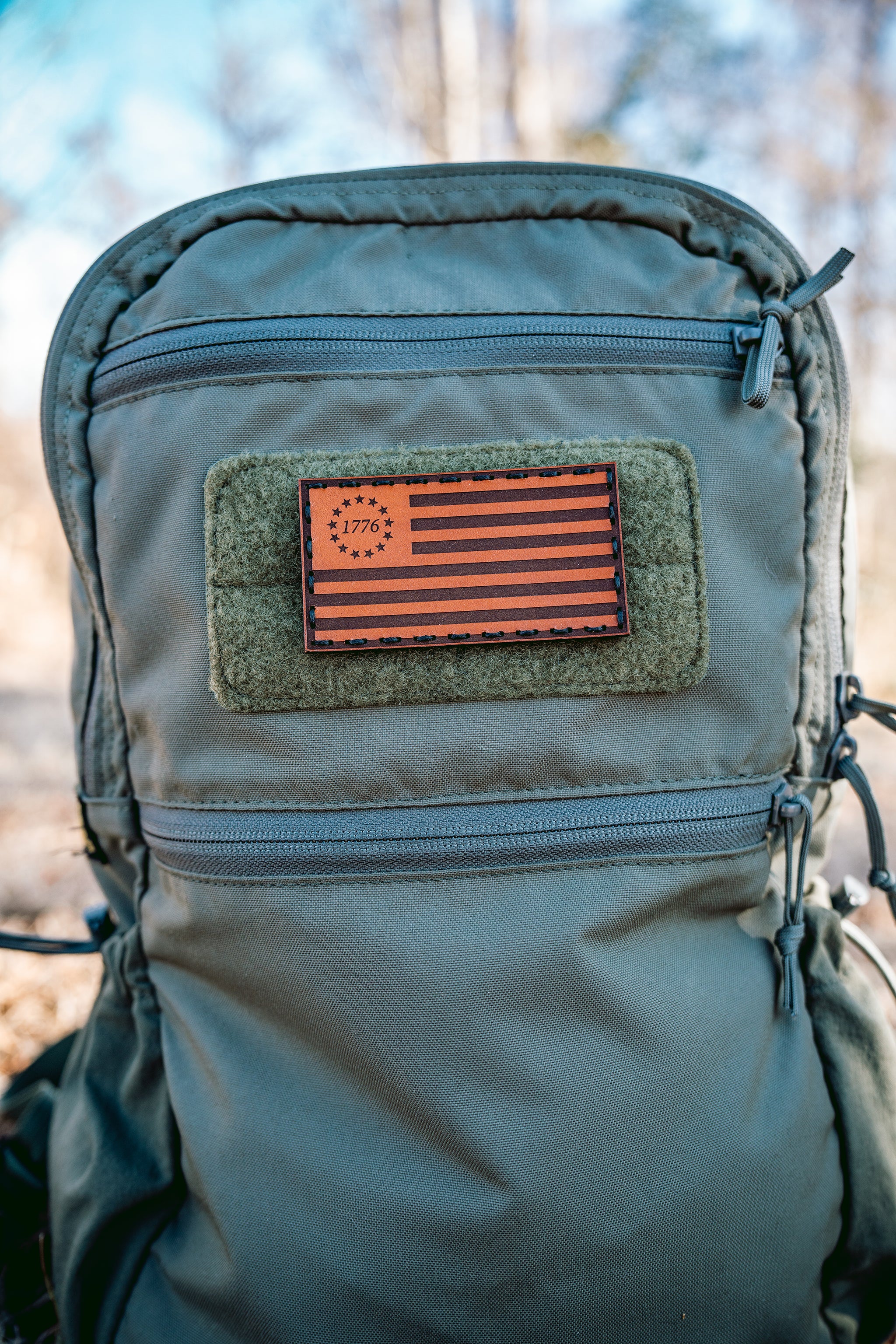 Betsy Ross Flag Leather Patch – Moral Decay Patchwork