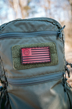 Betsy Ross Flag Leather Patch