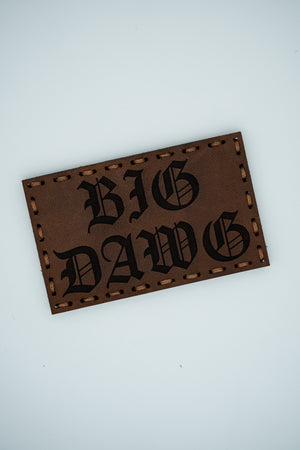 Big Dawg Leather Patch