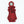 Dead Inside Leather Keychain
