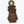 Dead Inside Leather Keychain