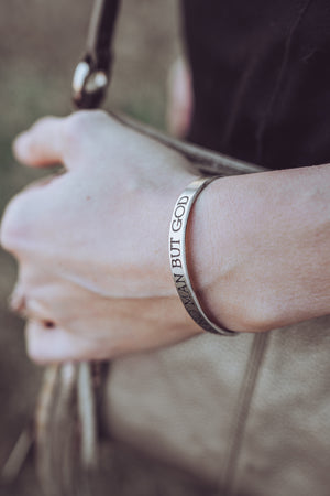 Fear No Man Aluminum Cuff