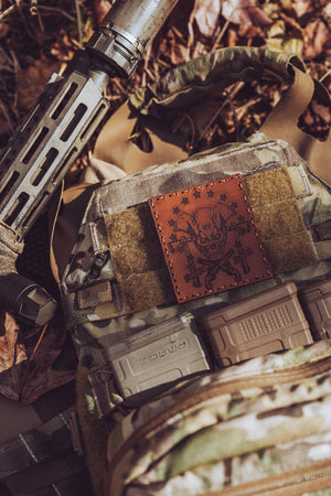 Forgotten Backpack The Forgotten Republic Leather Patch | Moral Decay Patchwork