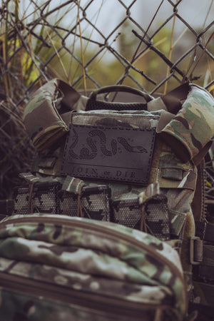 Join or Die Leather Patch