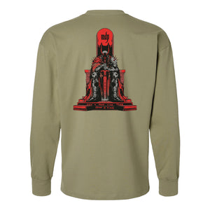 Checkmate Oversized Heavyweight Long Sleeve Shirt