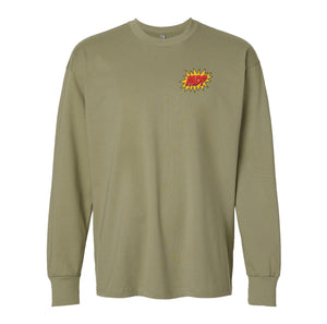 Comrade Crusher Oversized Heavyweight Long Sleeve Shirt