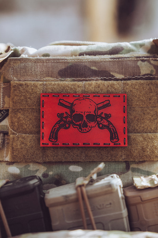 Memento Mori Leather Patch